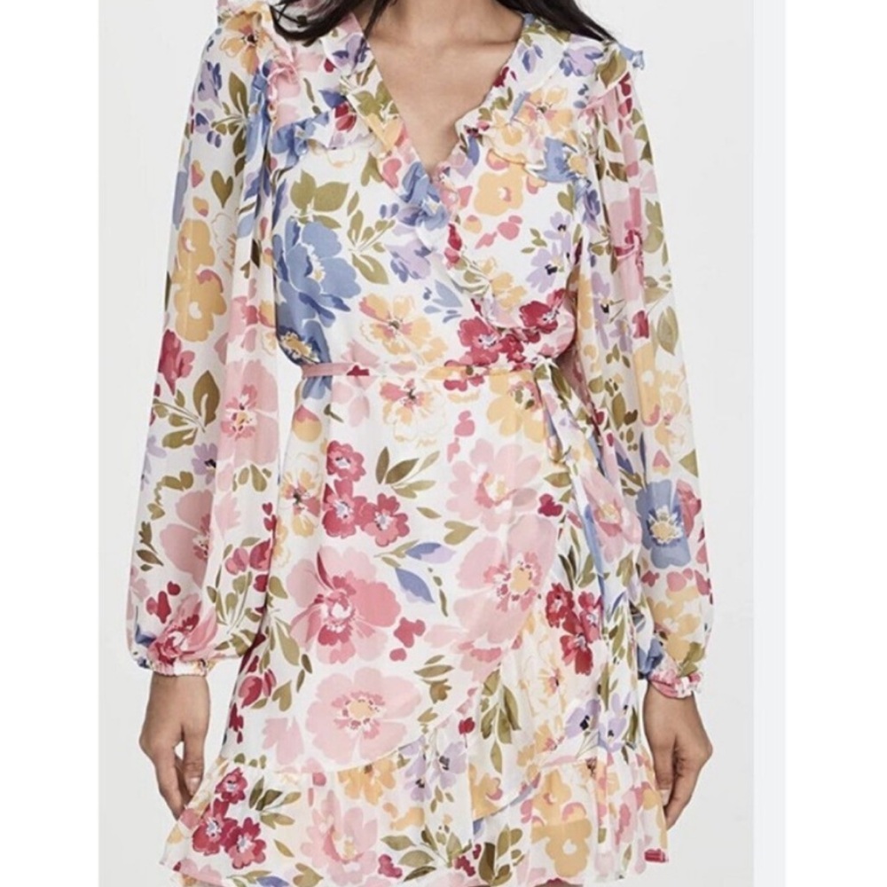 En Saison Constantina Wrap Tie Dress NWT